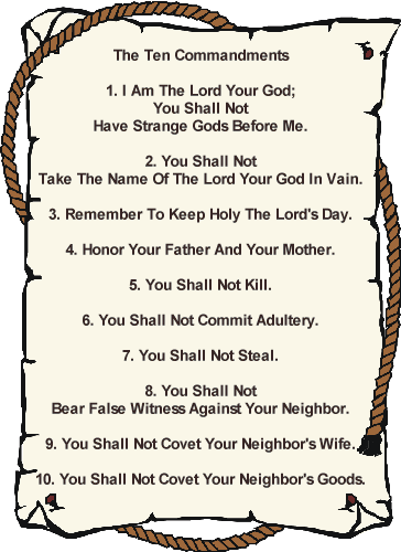  The Ten Commandments 