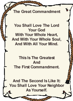  The Great Commandment 