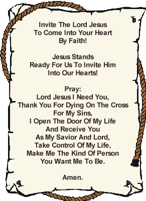  Invite The Lord Jesus Into Your Heart 